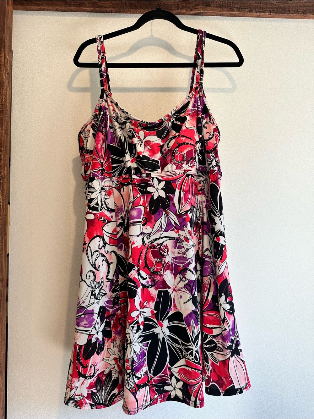Floral Print Bathing Suit